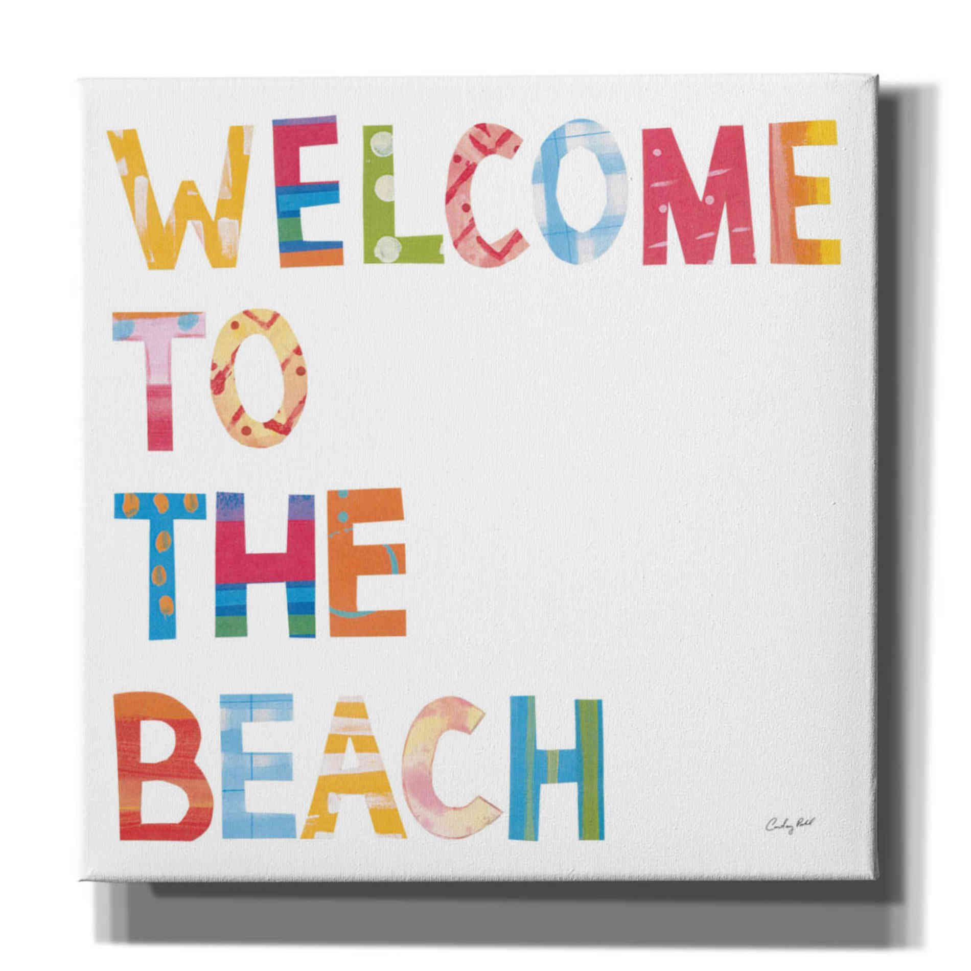 'Sea Sand Sun III' by Courtney Prahl, Canvas Wall Art
