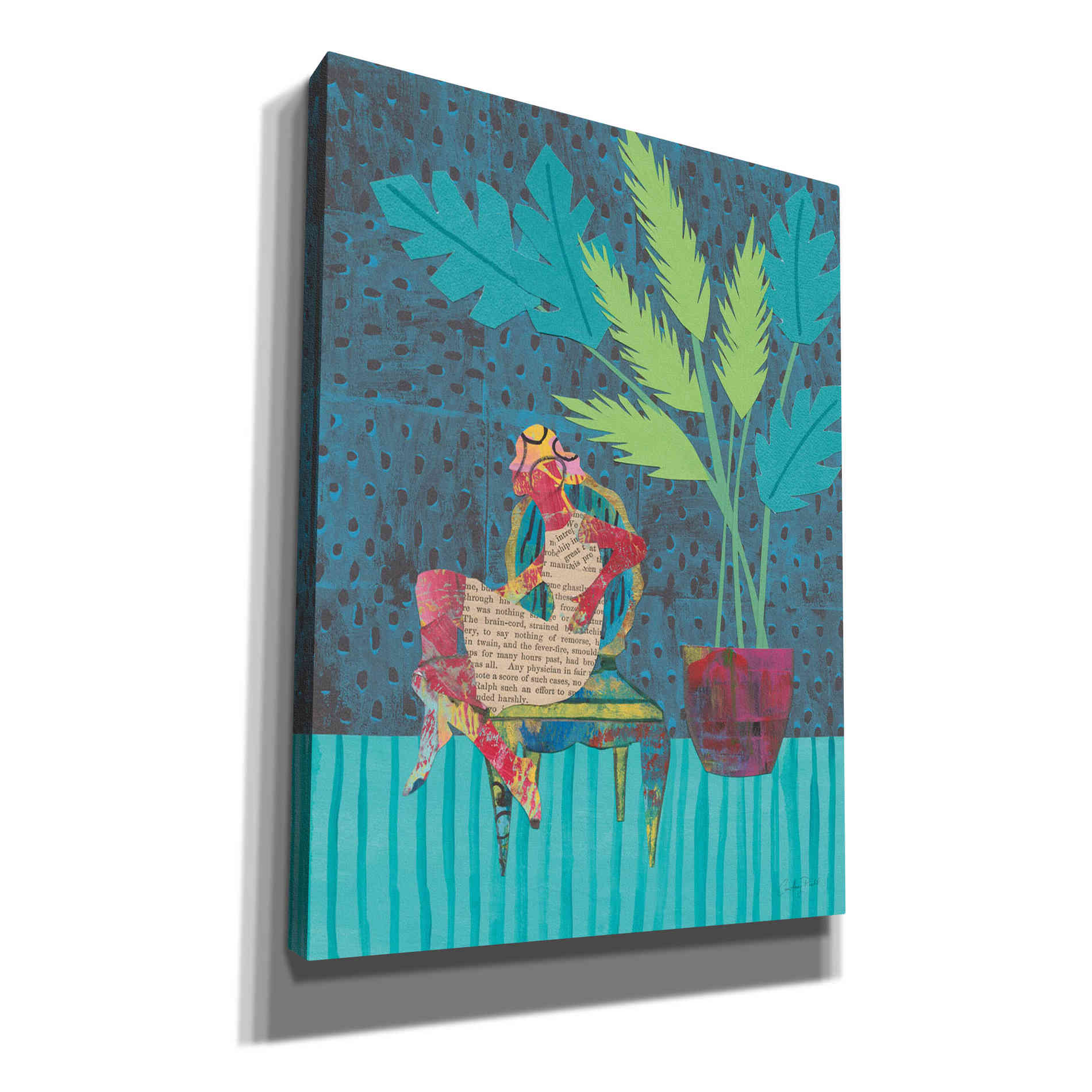 'Home Oasis' by Courtney Prahl, Canvas Wall Art