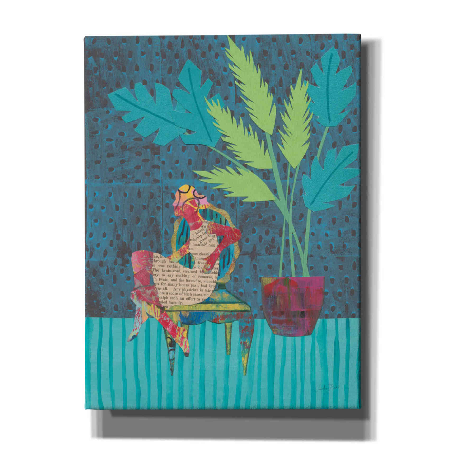 'Home Oasis' by Courtney Prahl, Canvas Wall Art