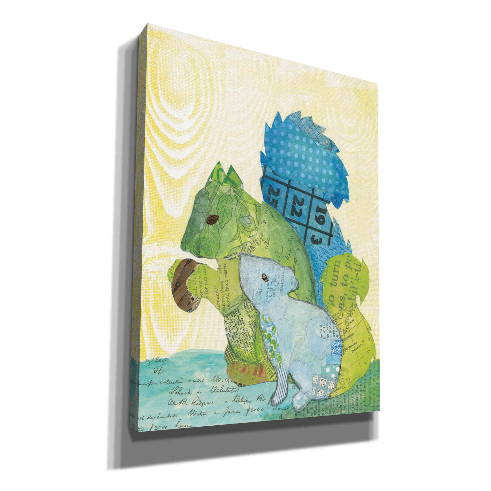 'Squirrel Family' by Courtney Prahl, Canvas Wall Art