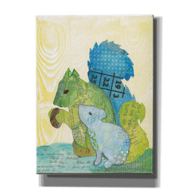 'Squirrel Family' by Courtney Prahl, Canvas Wall Art