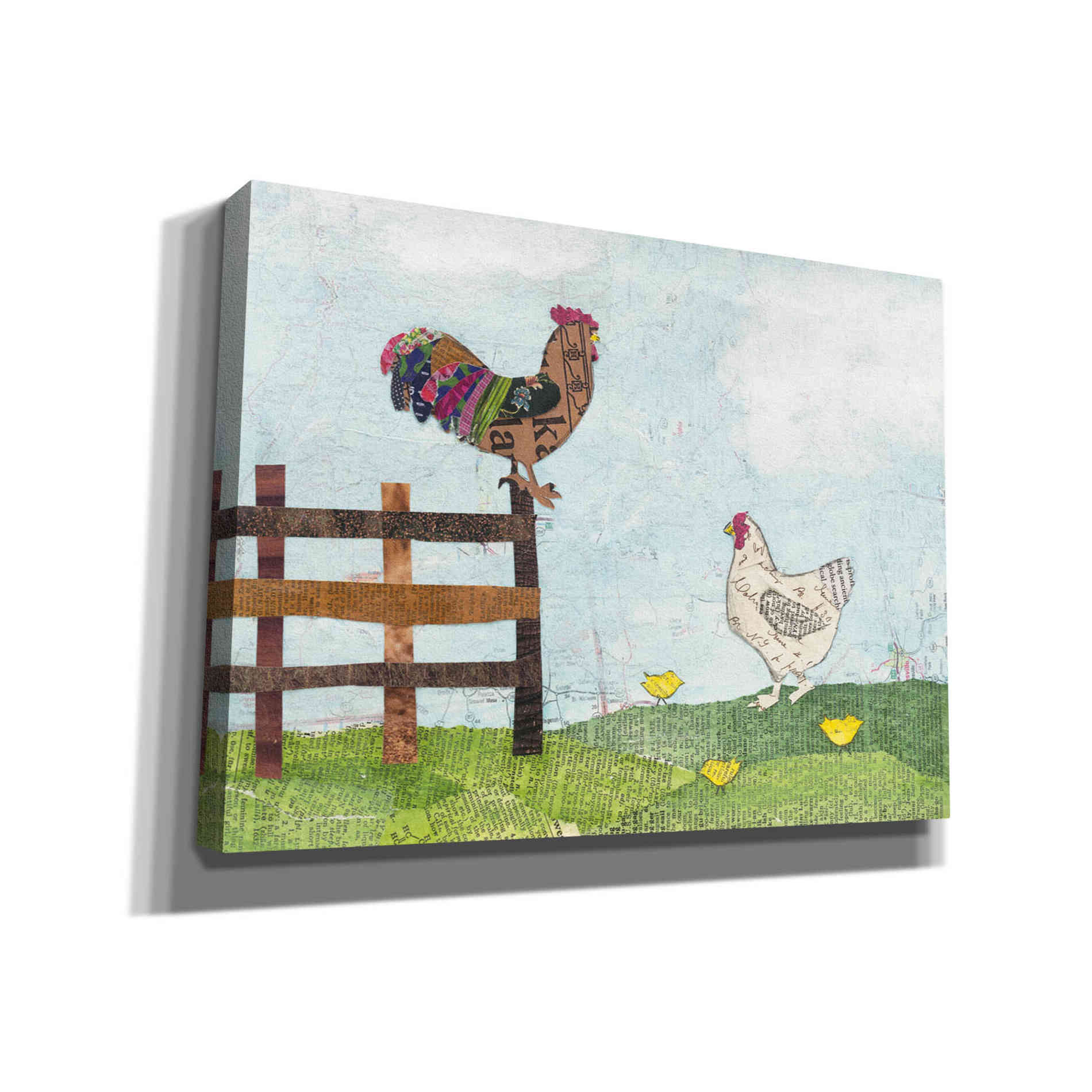 'On the Farm I' by Courtney Prahl, Canvas Wall Art