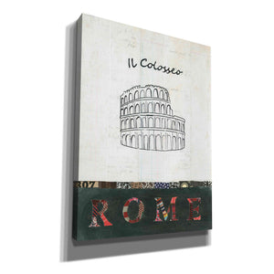 'Il Colosseo' by Courtney Prahl, Canvas Wall Art