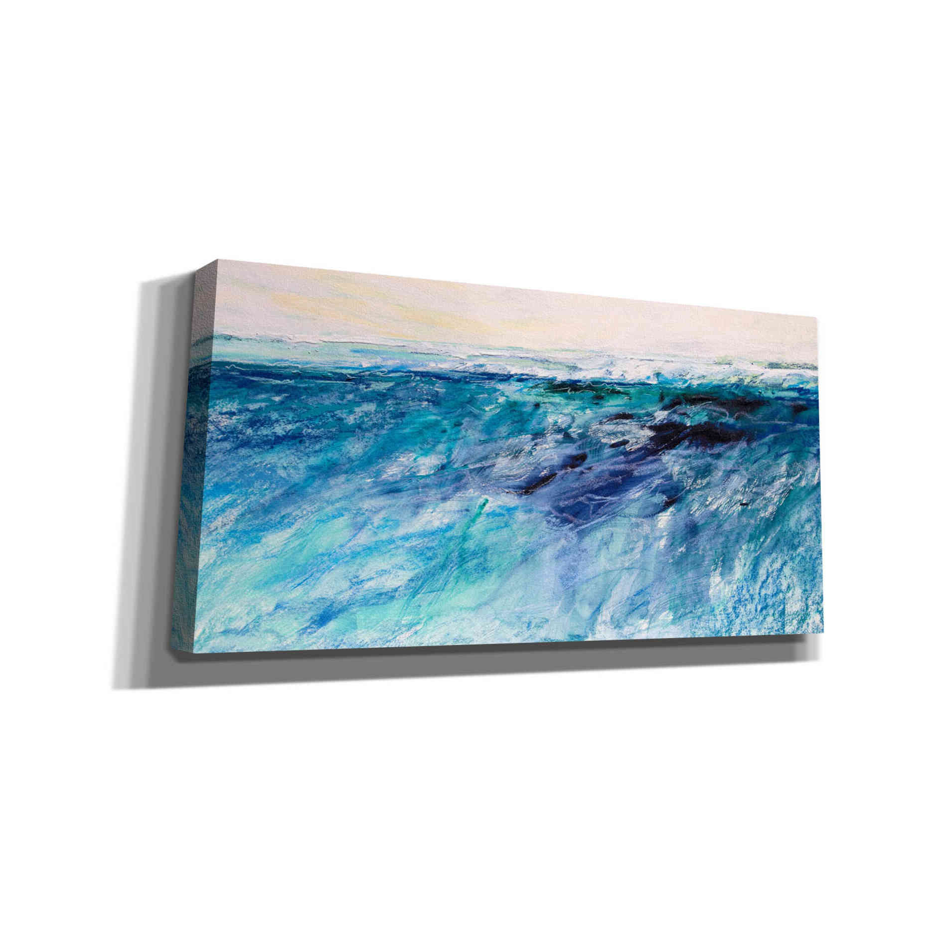 'Wave 6' by Jennifer Gardner, Canvas Wall Art