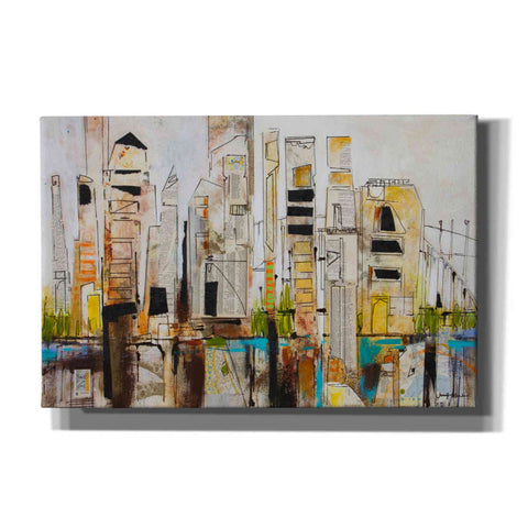 Image of 'Skyline 1 Acrylic' by Jennifer Gardner, Canvas Wall Art