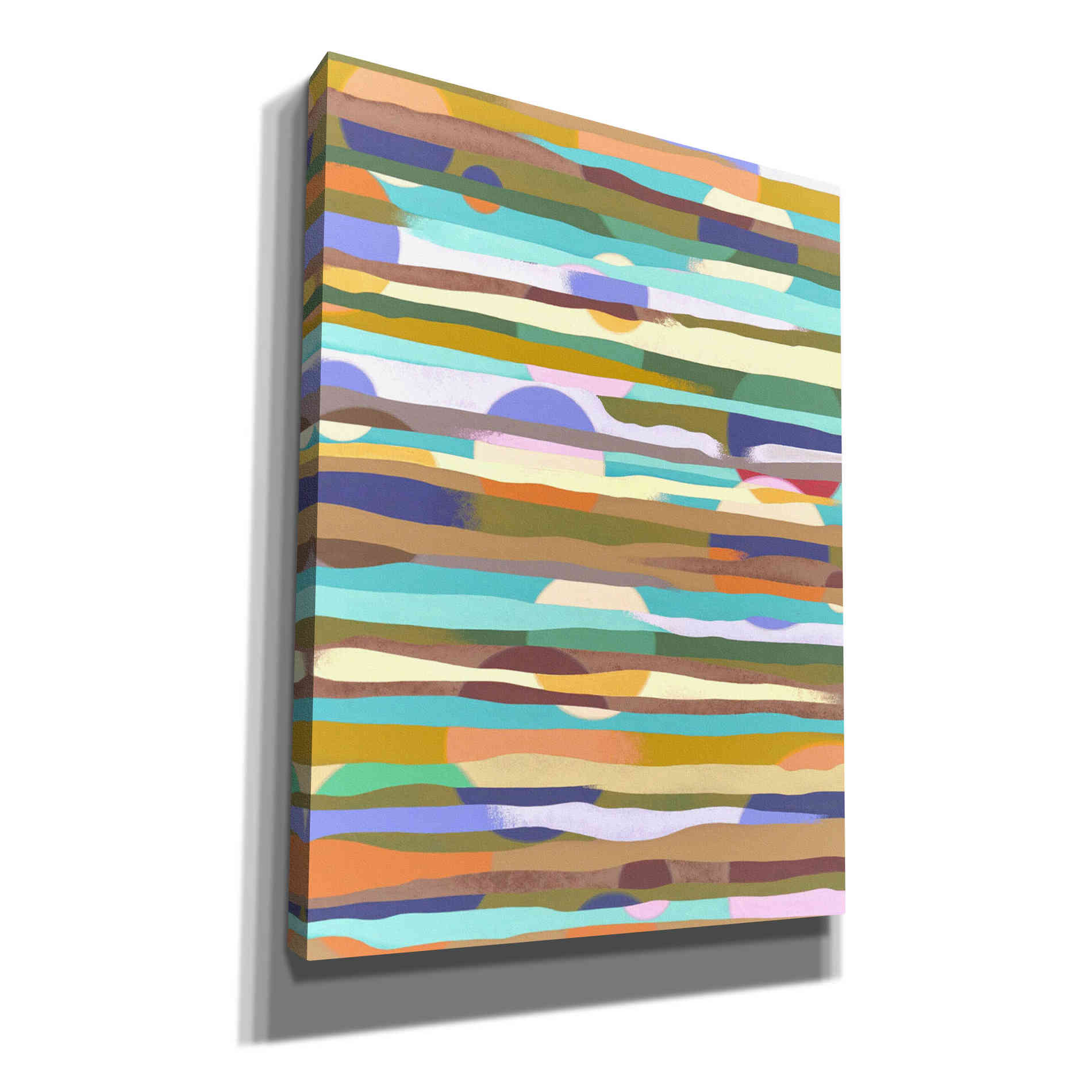 'Randomness' by Zigen Tabanbe, Canvas Wall Art,Size B Portrait