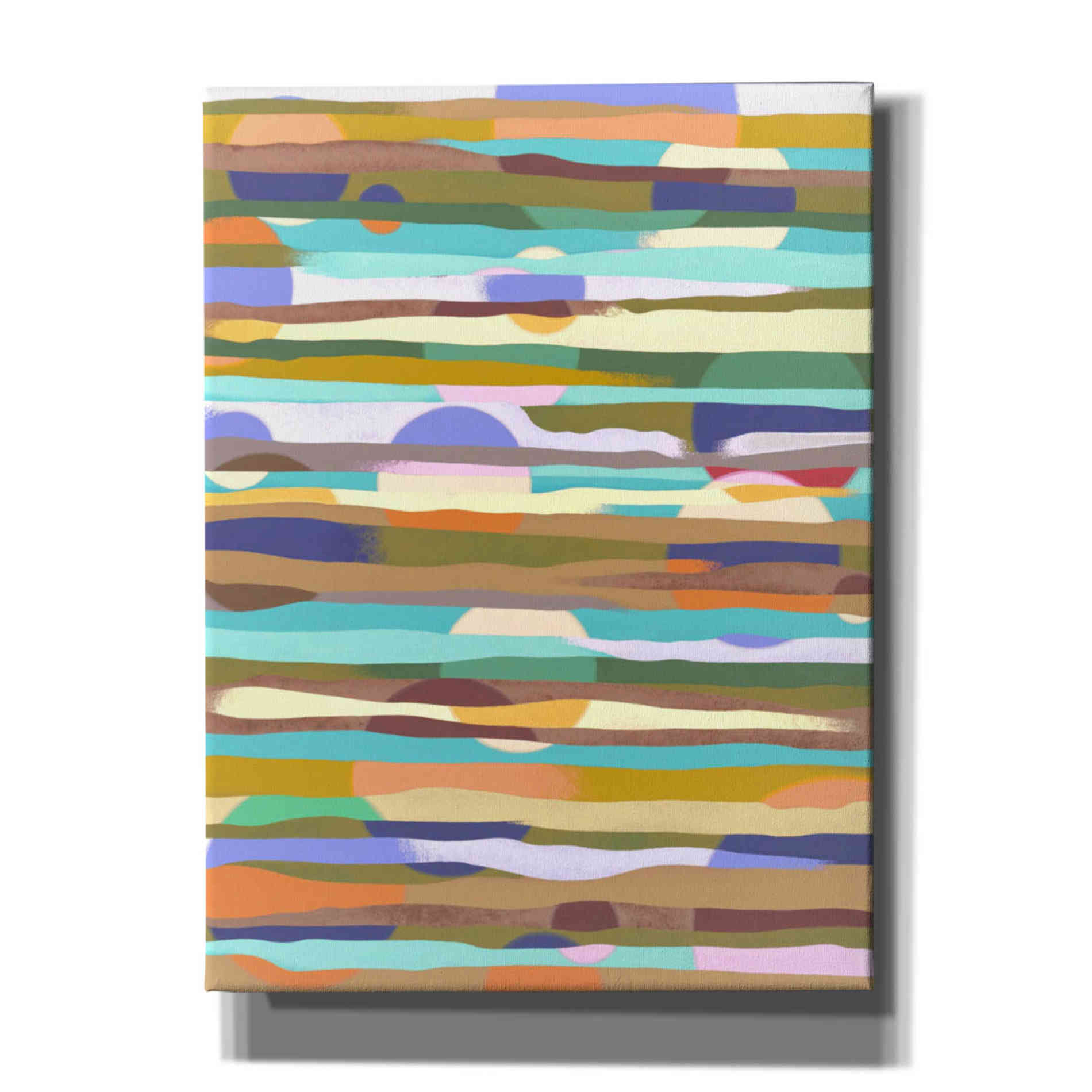'Randomness' by Zigen Tabanbe, Canvas Wall Art,Size B Portrait