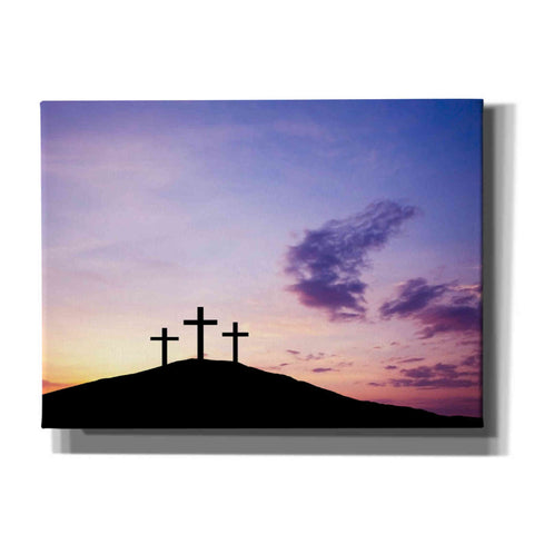 Image of 'Three Crosses,' Canvas Wall Art