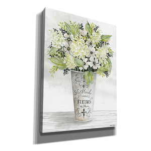 'French Floral I' by Cindy Jacobs, Canvas Wall Art
