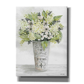 'French Floral I' by Cindy Jacobs, Canvas Wall Art