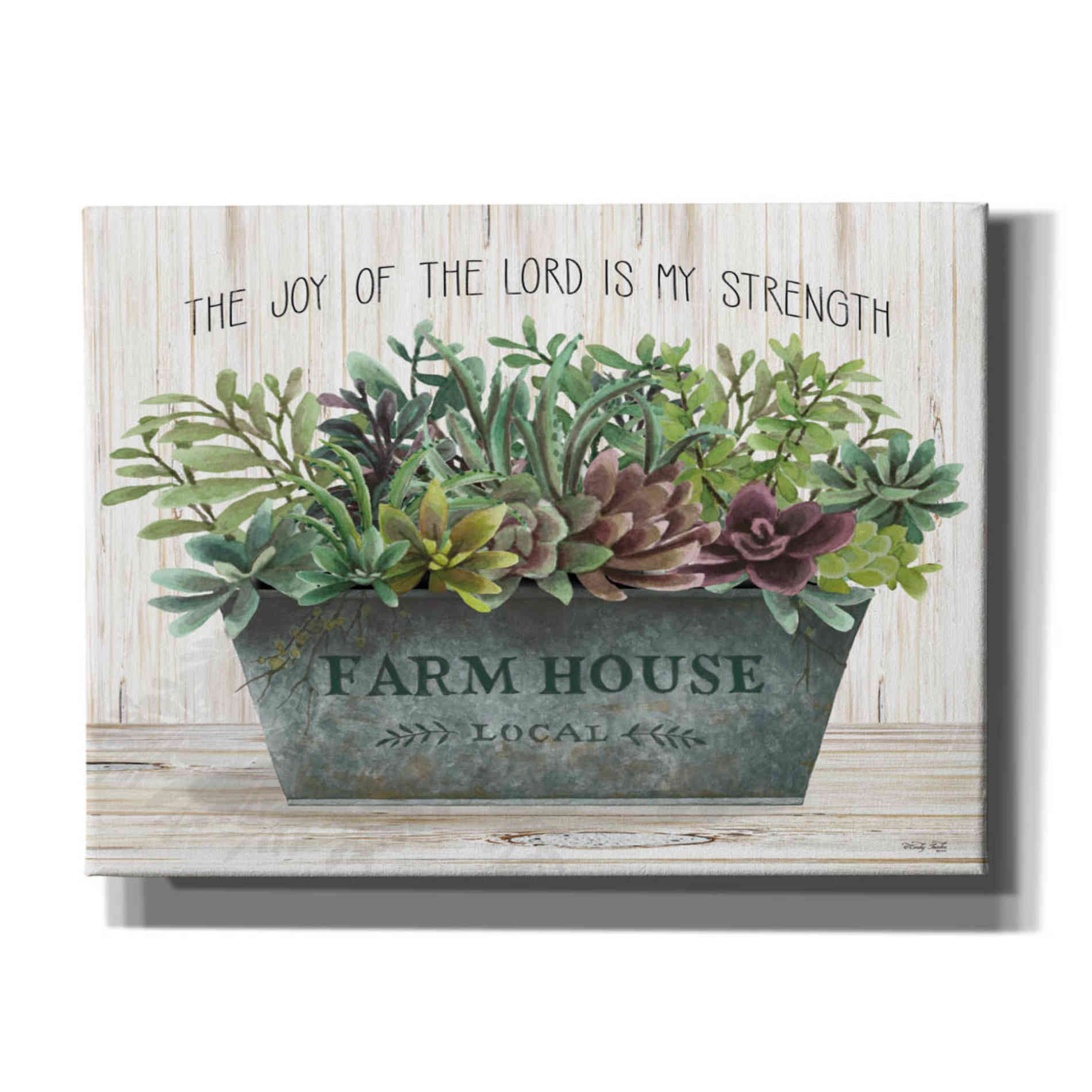 'The Joy of the Lord' by Cindy Jacobs, Canvas Wall Art