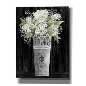 'Punched Tin Floral I' by Cindy Jacobs, Canvas Wall Art