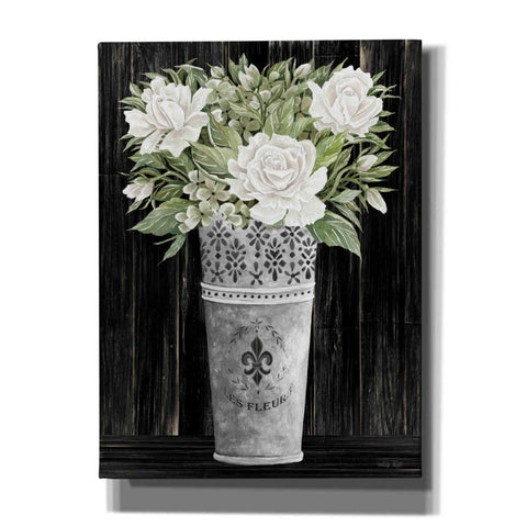 Image of 'Punched Tin Floral III' by Cindy Jacobs, Canvas Wall Art