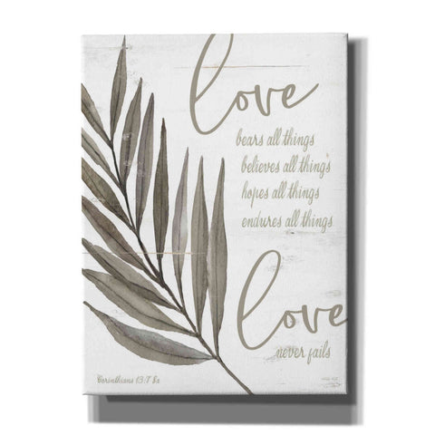 Image of 'Love Never Fails 2' by Cindy Jacobs, Canvas Wall Art