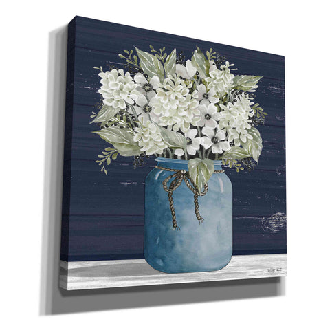 Image of 'White Flowers I' by Cindy Jacobs, Canvas Wall Art