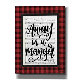 'Away in a Manger' by Imperfect Dust, Canvas Wall Art