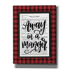 'Away in a Manger' by Imperfect Dust, Canvas Wall Art