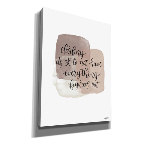 Image of 'It's Ok' by Imperfect Dust, Canvas Wall Art