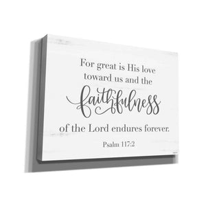 'Faithfulness' by Imperfect Dust, Canvas Wall Art