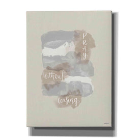 'Pray Without Ceasing' by Imperfect Dust, Canvas Wall Art