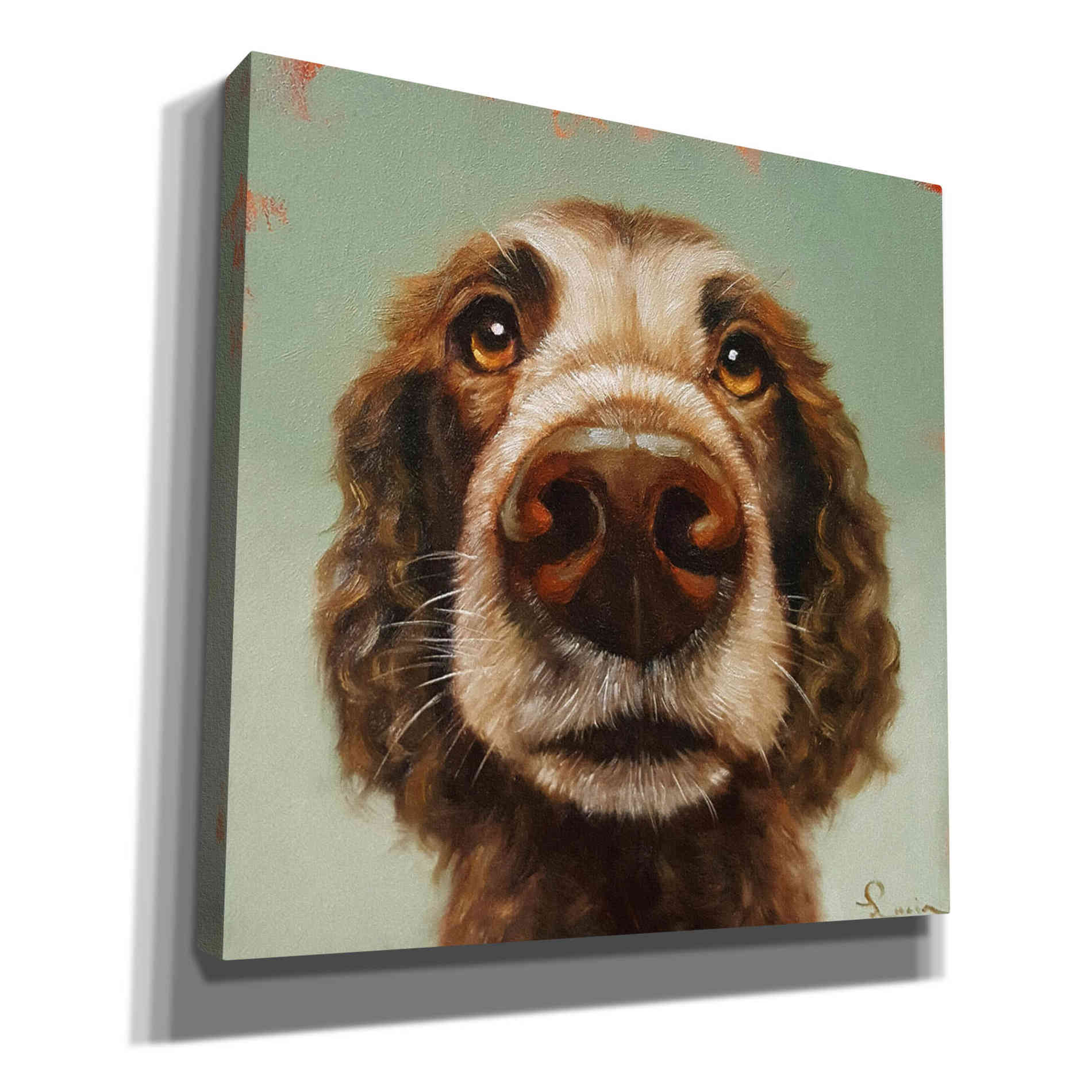 'Follow Your Nose 14' by Lucia Heffernan, Canvas Wall Art