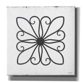 'Metal Art on Stucco I' by Lori Deiter, Canvas Wall Art