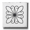 'Metal Art on Stucco I' by Lori Deiter, Canvas Wall Art