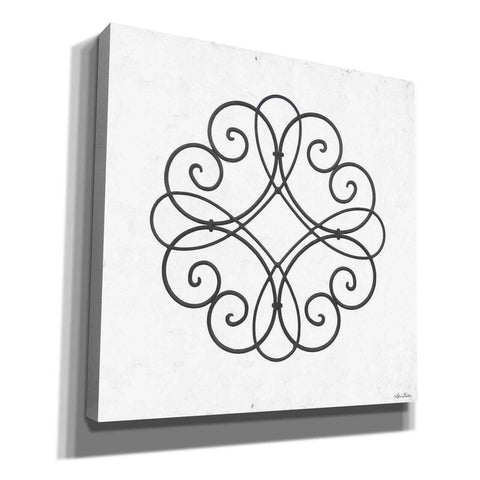 Image of 'Metal Art on Stucco II' by Lori Deiter, Canvas Wall Art