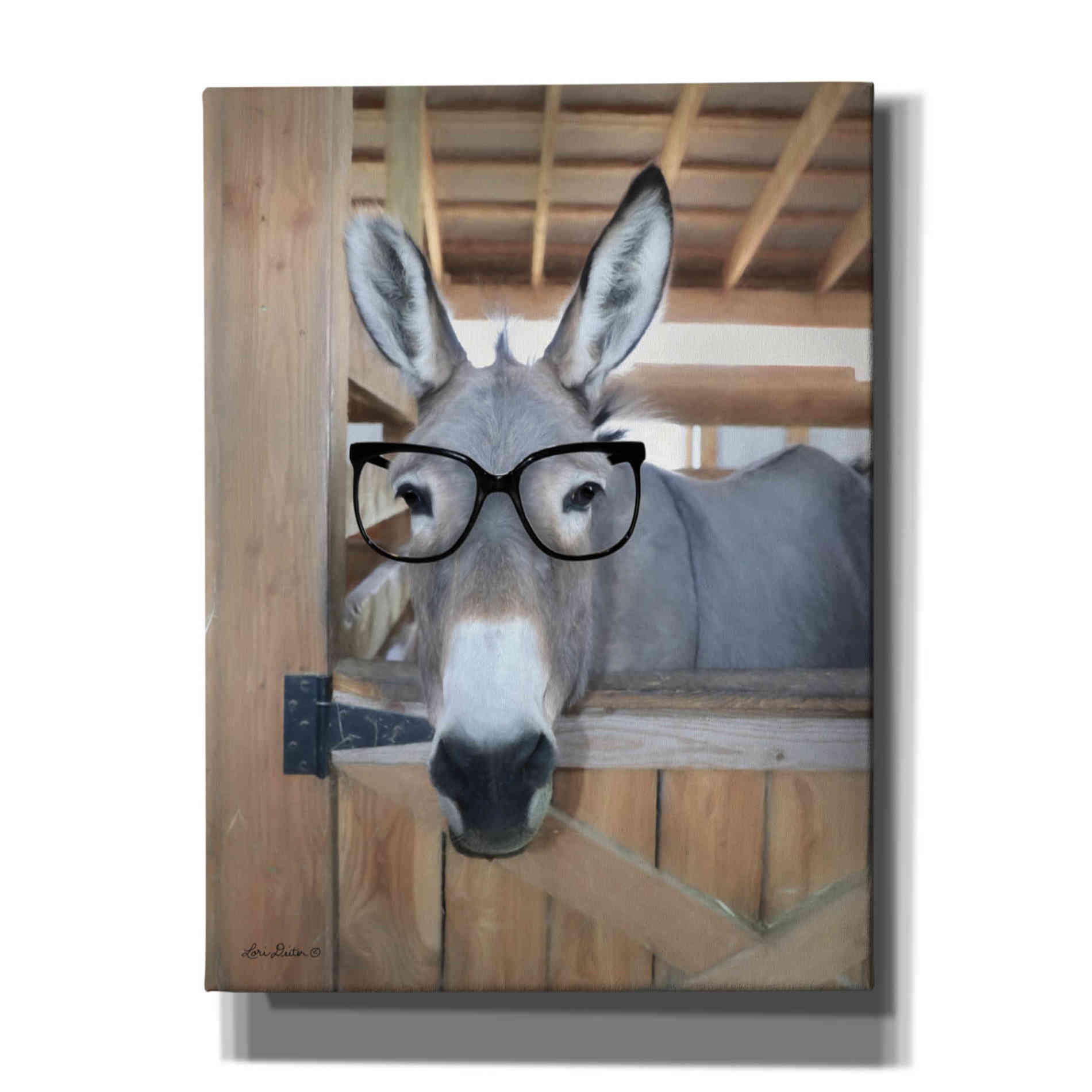 'Smart Ass' by Lori Deiter, Canvas Wall Art