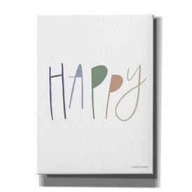 'Happy' by Rachel Nieman, Canvas Wall Art