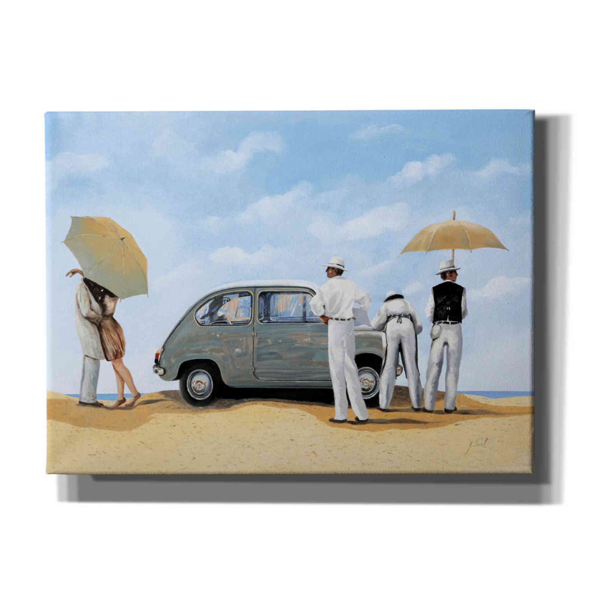 'The 600' by Guido Borelli, Canvas Wall Art