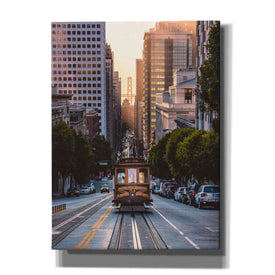 'The Trolly' by Bruce Getty, Canvas Wall Art