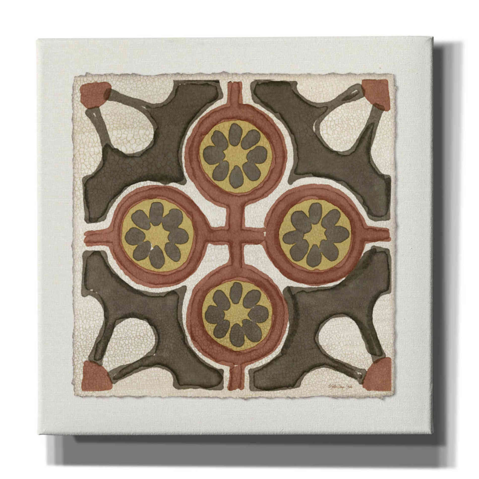 'Moroccan Tile Pattern II' by Stellar Design Studio, Canvas Wall Art