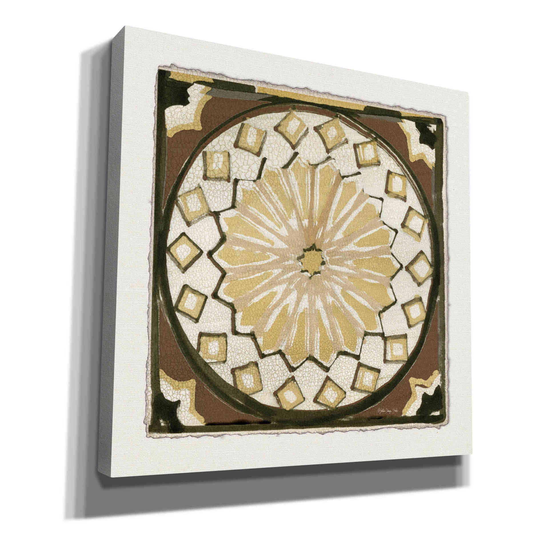 'Moroccan Tile Pattern IV' by Stellar Design Studio, Canvas Wall Art