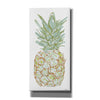 'Sketchy Pineapple 2' by Stellar Design Studio, Canvas Wall Art
