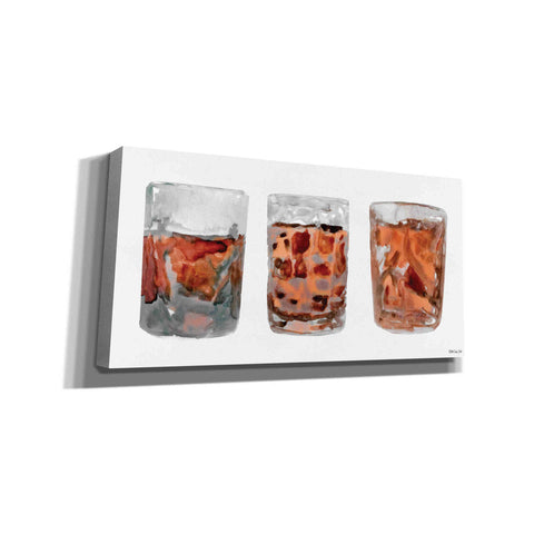 Image of 'Bourbon Glasses 2' by Stellar Design Studio, Canvas Wall Art
