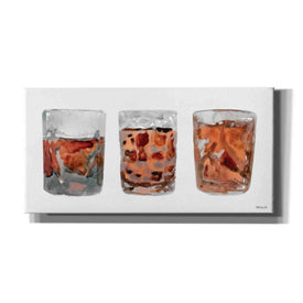'Bourbon Glasses 2' by Stellar Design Studio, Canvas Wall Art