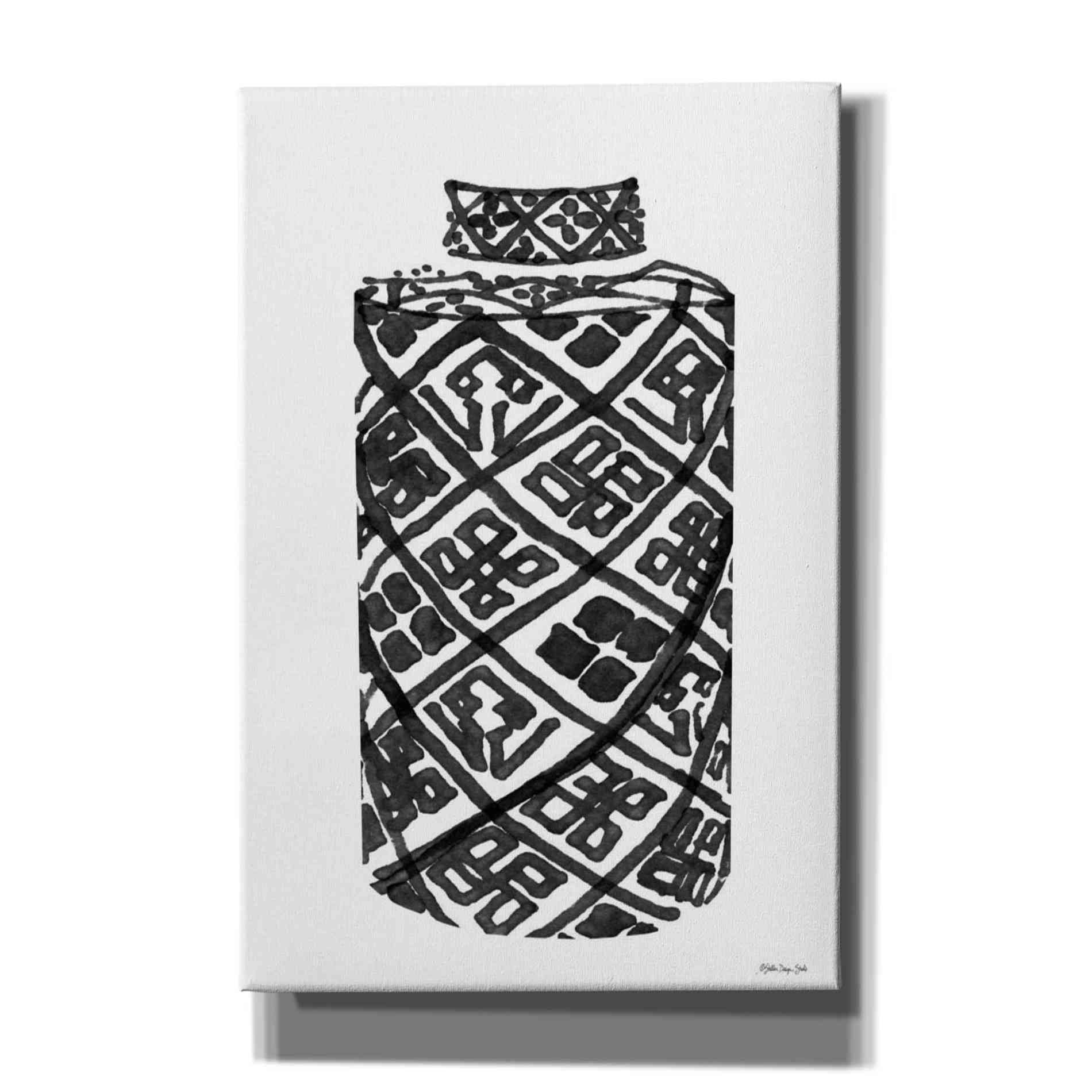 'Tile Vase 2' by Stellar Design Studio, Canvas Wall Art