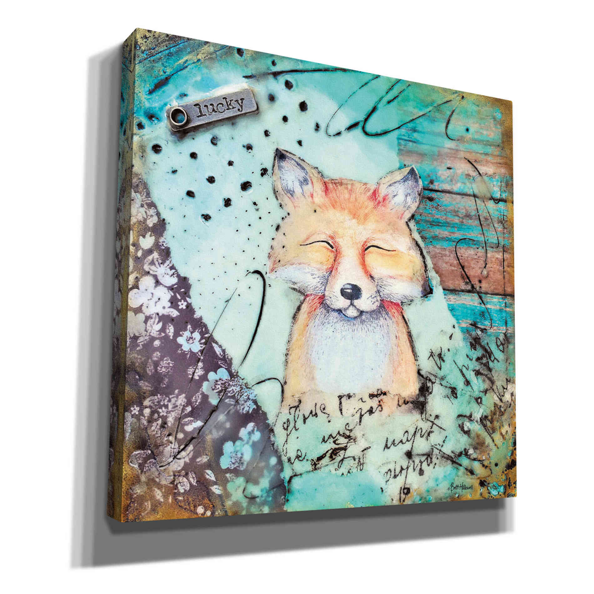'Woodland Whimsy 2' by Britt Hallowell, Canvas Wall Art