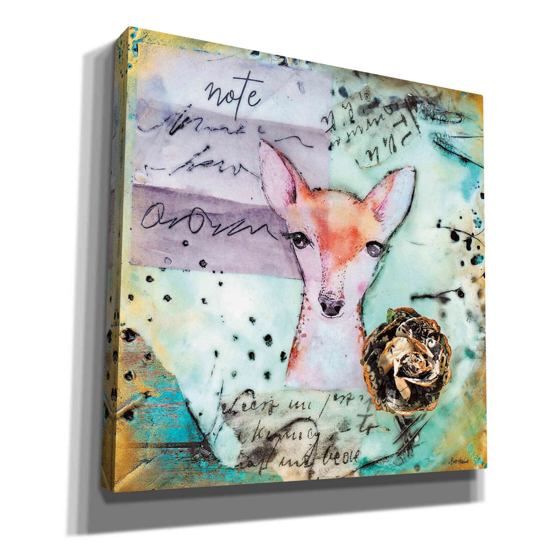 'Woodland Whimsy 1' by Britt Hallowell, Canvas Wall Art