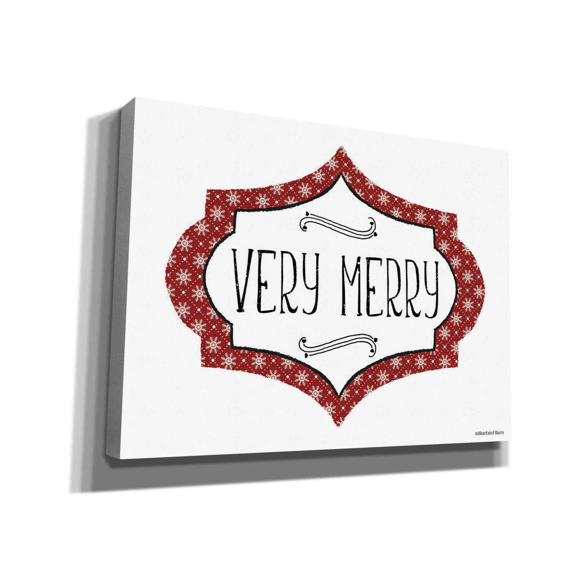 'Very Merry' by Bluebird Barn, Canvas Wall Art