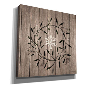 'Word Wreath' by Bluebird Barn, Canvas Wall Art