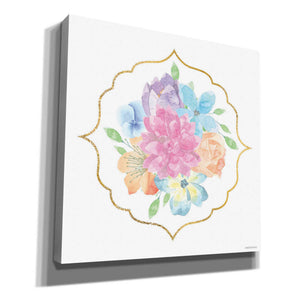'Floral Center Flower' by Bluebird Barn, Canvas Wall Art