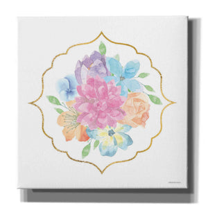 'Floral Center Flower' by Bluebird Barn, Canvas Wall Art