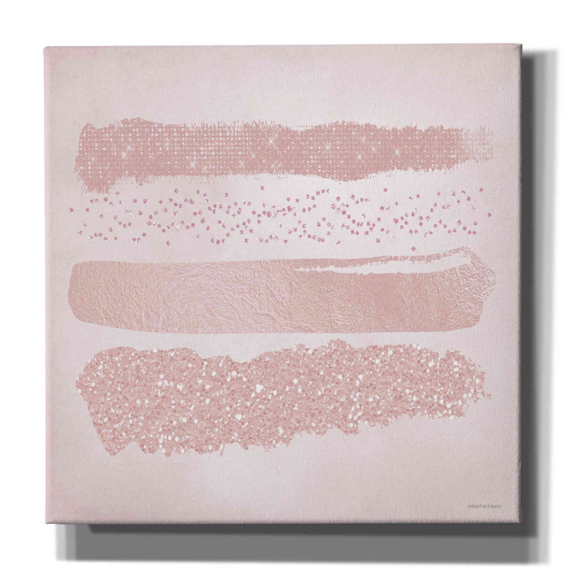 'Pink Glitter II' by Bluebird Barn, Canvas Wall Art