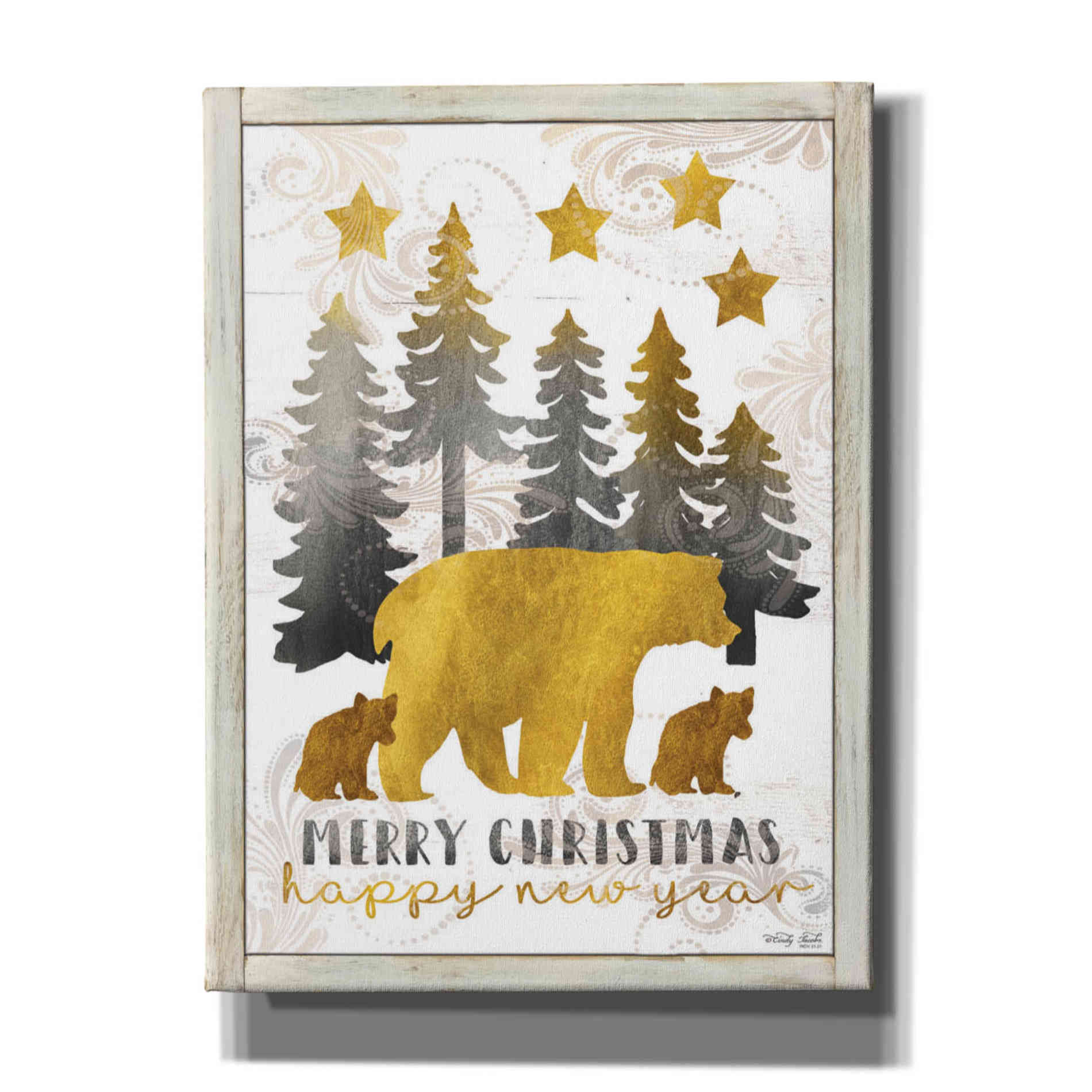 'I'll be Home for Christmas' by Cindy Jacobs, Canvas Wall Art