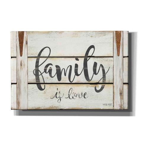 Image of 'Family is Love II' by Cindy Jacobs, Canvas Wall Art