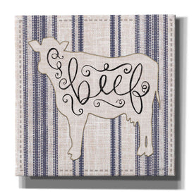 'Beef EXC' by Cindy Jacobs, Canvas Wall Art