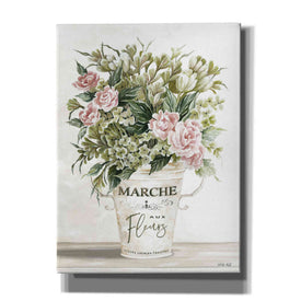 'Spring Peonies I' by Cindy Jacobs, Canvas Wall Art