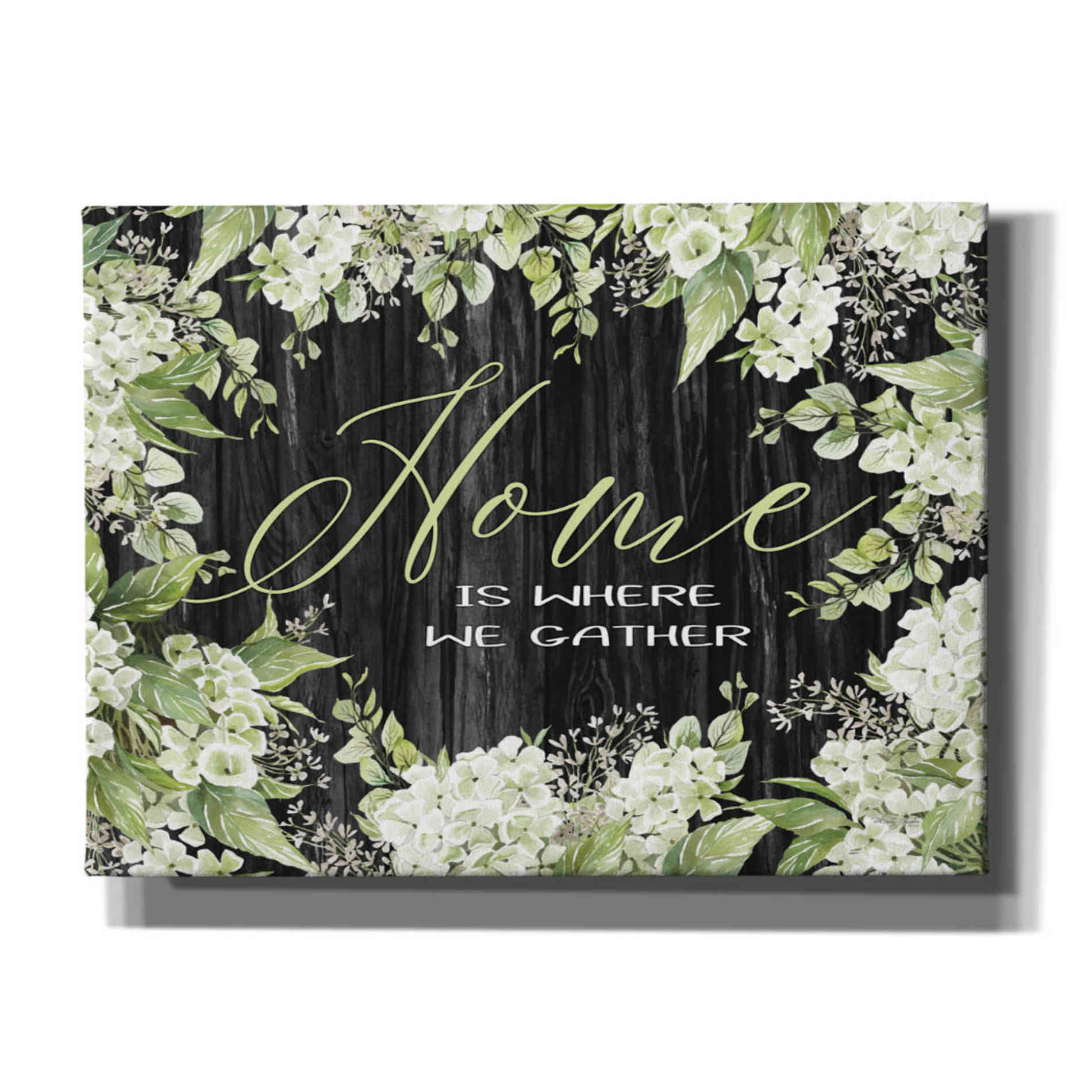 'Home is Where We Gather' by Cindy Jacobs, Canvas Wall Art
